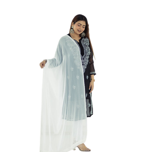 Chikankari Dupatta